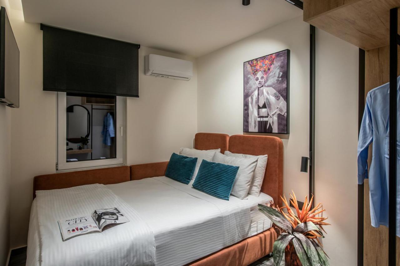 Maison Aqua Suite With Private Mini Pool Jacuzzi Херсониссос Экстерьер фото