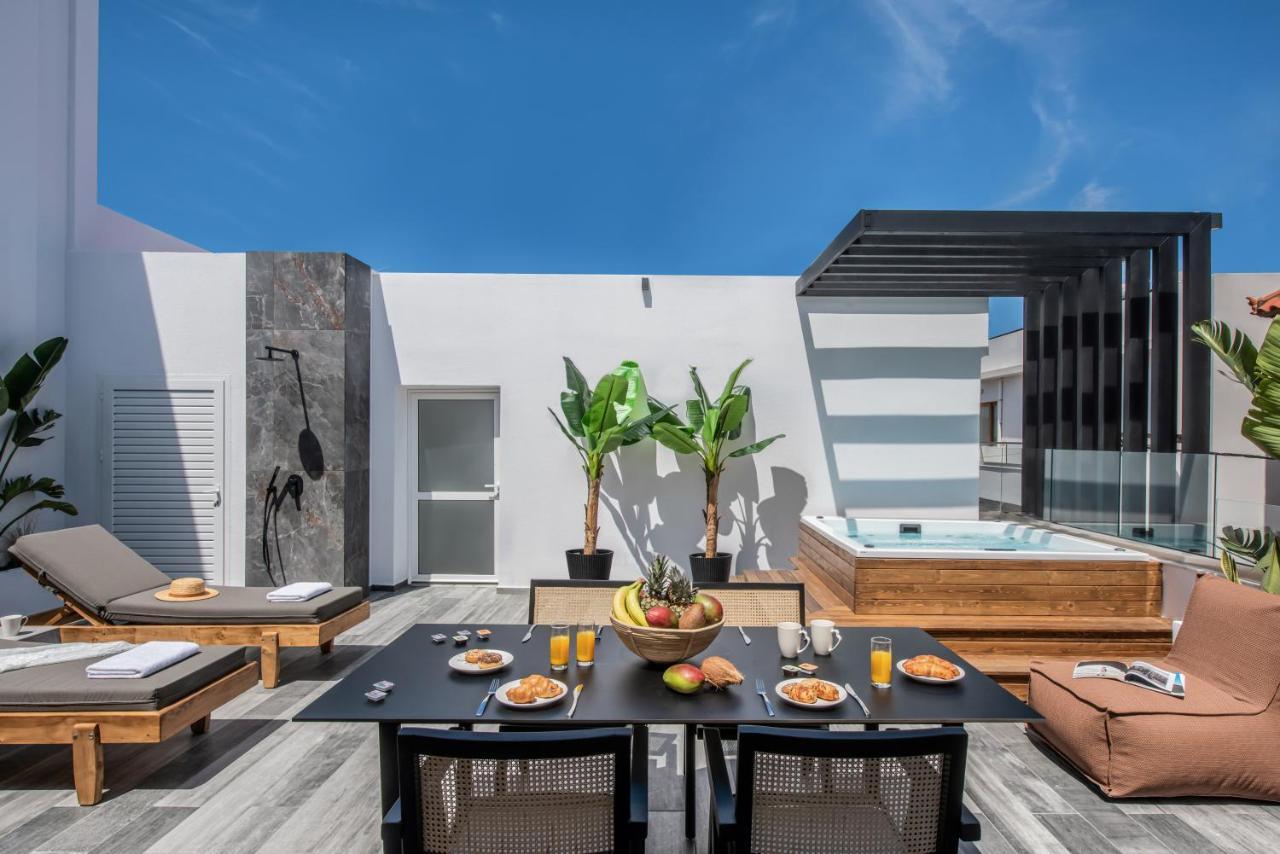 Maison Aqua Suite With Private Mini Pool Jacuzzi Херсониссос Экстерьер фото