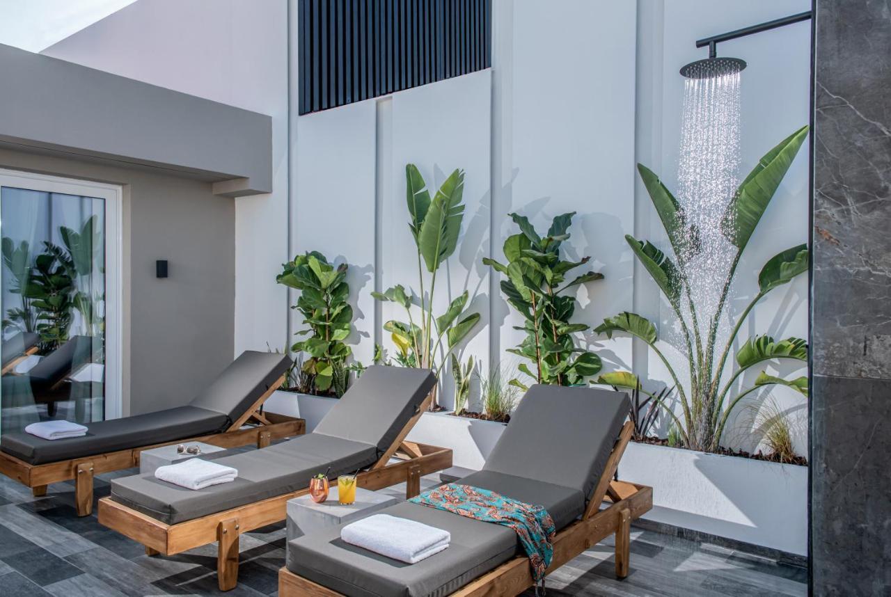 Maison Aqua Suite With Private Mini Pool Jacuzzi Херсониссос Экстерьер фото
