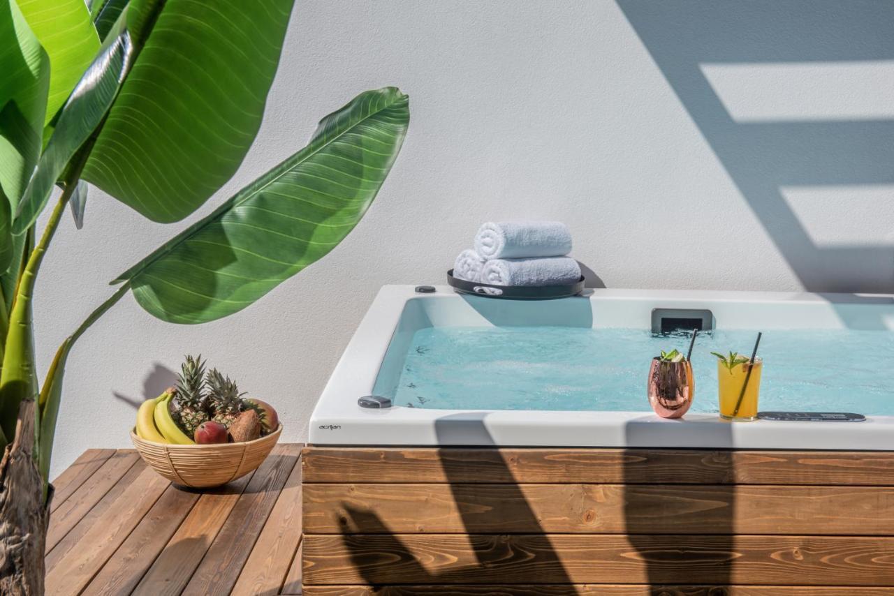 Maison Aqua Suite With Private Mini Pool Jacuzzi Херсониссос Экстерьер фото