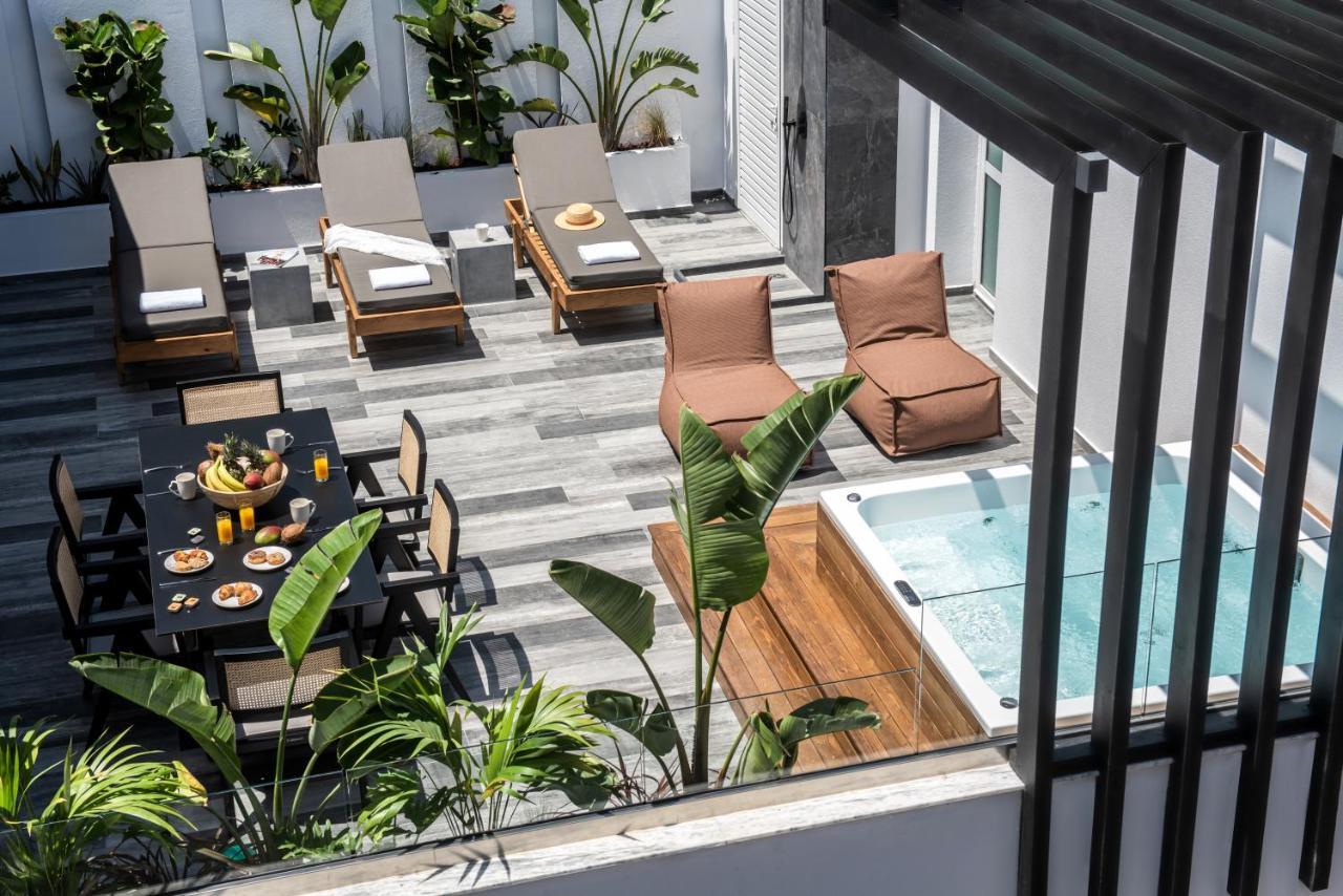 Maison Aqua Suite With Private Mini Pool Jacuzzi Херсониссос Экстерьер фото